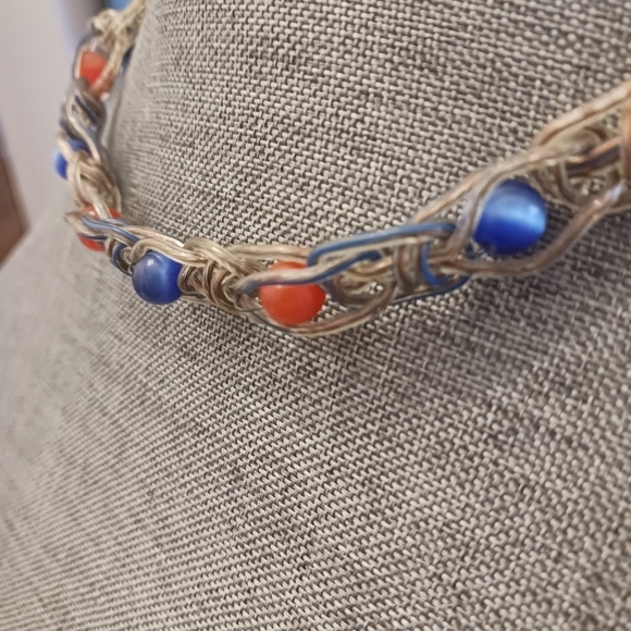 Unique Grunge Speaker Wire Choker Necklace - New Item (17") - Picture 5 of 5